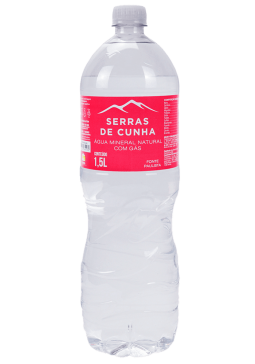Água Mineral Serras De Cunha Pet Com Gás 1,5L