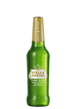 Cerveja Stella Artois Pure Gold Sem Glúten Long Neck 330ml 