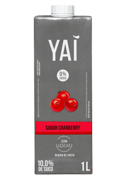 Suco Yaí Cranberry 1L