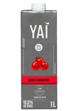 Suco Yaí Cranberry 1L