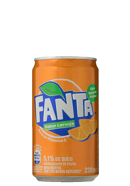 Refrigerante Fanta Laranja Lata 220ml