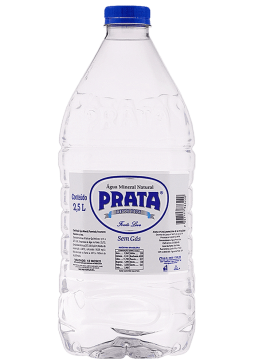 Água Mineral Prata Pet Sem Gás 2,5L