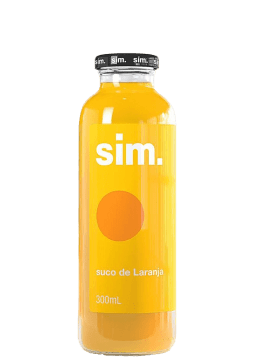 Suco Sim Laranja Vidro 300ml