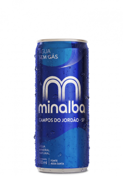 Água Mineral Minalba Lata sem gás 310ml