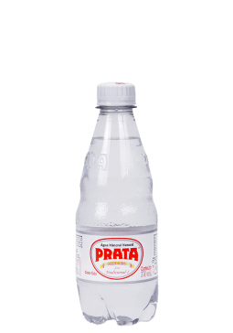 Água Mineral Prata Pet com gás 370ml