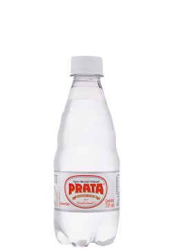 Água Mineral Prata Pet com gás 370ml