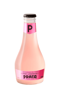 Refrigerante Prata Pink Lemonade Vidro 200ml 
