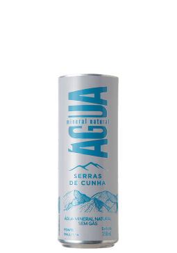 Água Mineral Serras De Cunha Lata sem gás 350ml