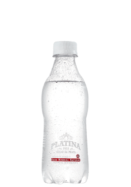 Água Mineral Platina Pet com gás 310ml