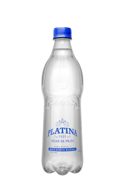 Água Mineral Platina Pet sem gás 510ml