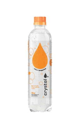 Água Saborizada com gás Crystal Tangerina Pet 510ml