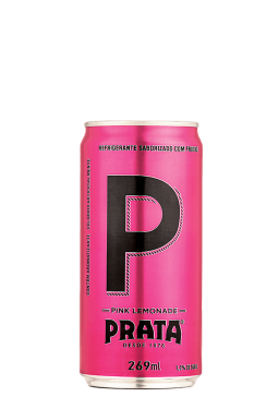 Refrigerante Prata Pink Lemonade Mixer Lata 269ml