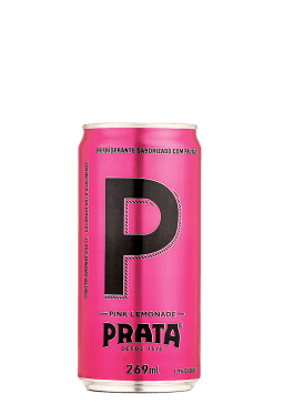 Refrigerante Prata Pink Lemonade Lata 269ml