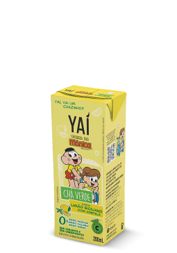 Chá verde Yaí Limão Siciliano com Hortelã kids 200ml