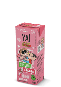 Chá verde Yaí Lichia kids 200ml
