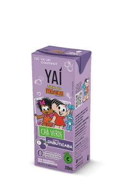 Chá verde Yaí Jabuticaba kids 200ml