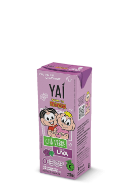 Chá verde Yaí Uva kids 200ml