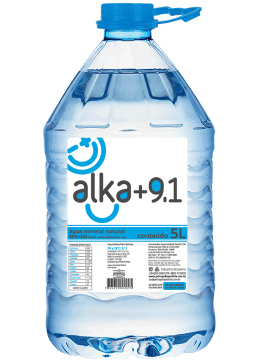 Água Mineral Alka 9.1 Pet sem gás 5L