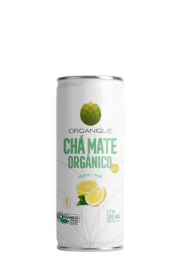 Chá Mate Organique Zero Limão Lata 269ml