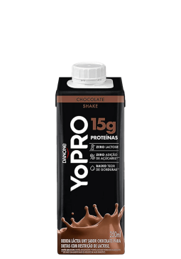 Bebida láctea YoPRO Chocolate 15g de proteína 250ml