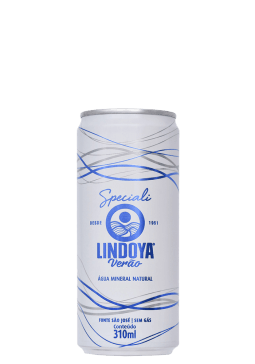 Água Mineral Lindoya Verão Speciali Lata sem gás 310ml