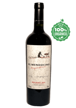 Vinho Orgânico Argentino El Mendocino Red Blend 750ml