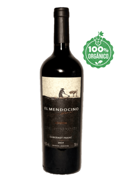 Vinho Tinto Orgânico Argentino El Mendocino Reserva Cabernet Franc 750ml
