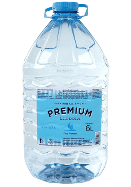 Água Mineral Lindoia Premium Pet sem gás 6L