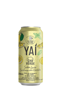 Chá Verde Yaí Limão Siciliano e Hortelã Lata 290ml
