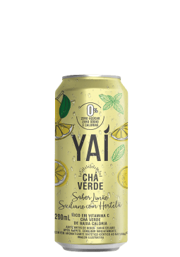 Chá Verde Yaí Limão Siciliano e Hortelã Lata 290ml