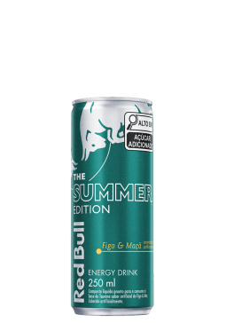 Energético Red Bull Figo e Maçã lata 250ml