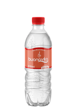 Água Mineral Buona Vita Pet 510ml com gás 