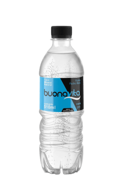 Água Mineral Buona Vita Pet 510ml com gás 
