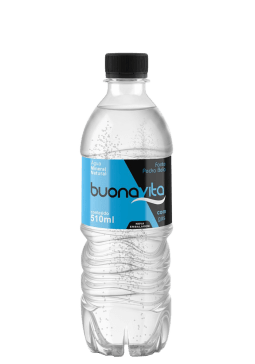 Água Mineral Buona Vita Pet com gás  510ml