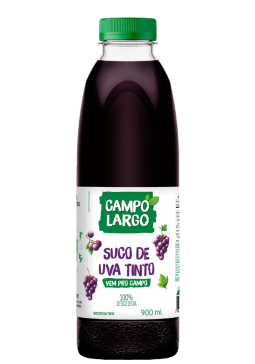 Suco Campo Largo Uva Integral 900ml Pet