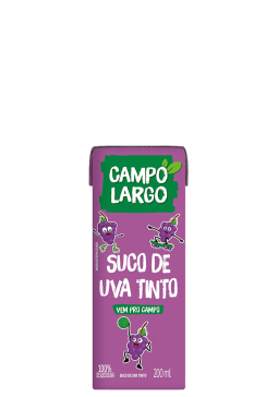 Suco Campo Largo Uva Integral 200ml