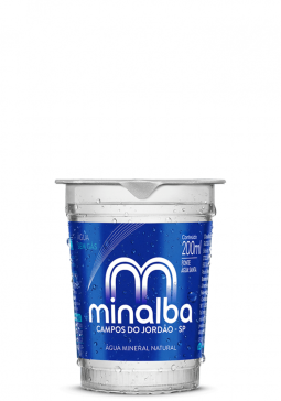 Água Mineral Minalba Copo sem gás 200ml