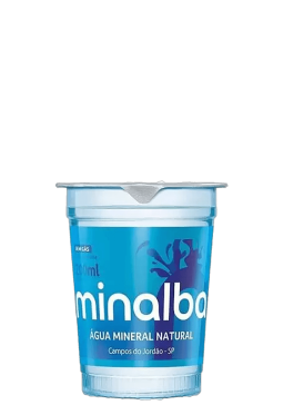 Água Mineral Minalba Copo sem gás 200ml