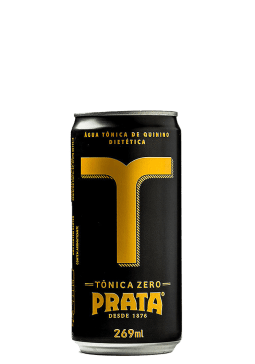 Água Tônica Prata Zero Lata 269ml