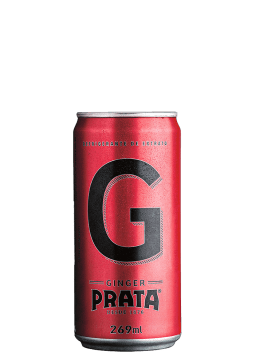 Refrigerante Prata Ginger Lata 269ml