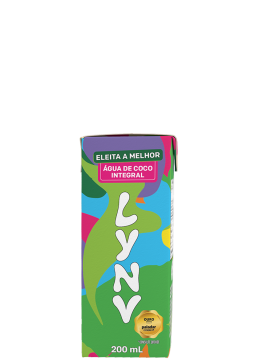 Água de coco Integral Lynv 200ml 