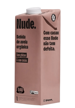 Bebida de aveia Nude Cacau 1L 