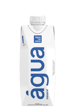 Água na Caixa Prisma sem gás 500ml 