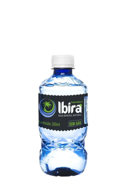 Água Mineral Ibirá Pet sem gás 300ml 