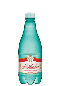 Água Mineral Natural São Lourenço Pet Com Gás 510ml