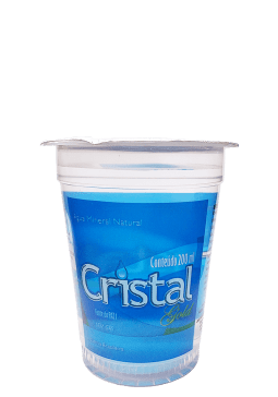 Água Mineral Cristal Gold Copo Sem Gás 200ml