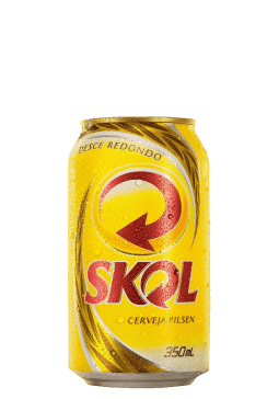 Cerveja Skol Lata 350ml