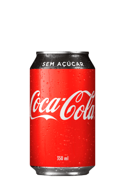 Refrigerante Coca-Cola Zero Lata 350ml