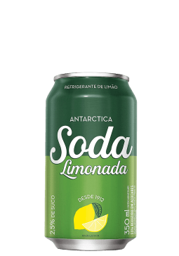 Refrigerante Antártica Soda Lata 350ml