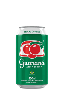 Refrigerante Guaraná Antarctica Zero Lata 350ml